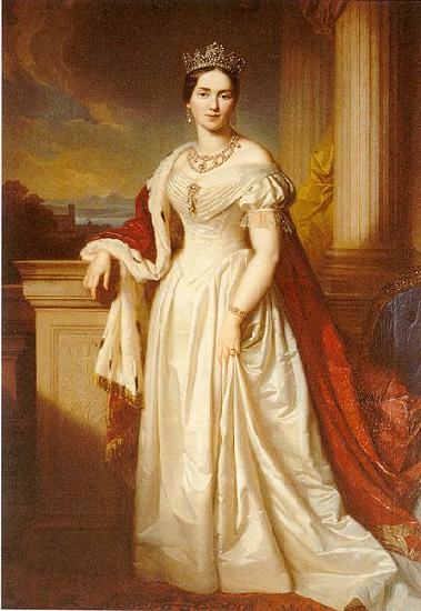 Georg Friedrich Kersting Queen Pauline of Werttemberg